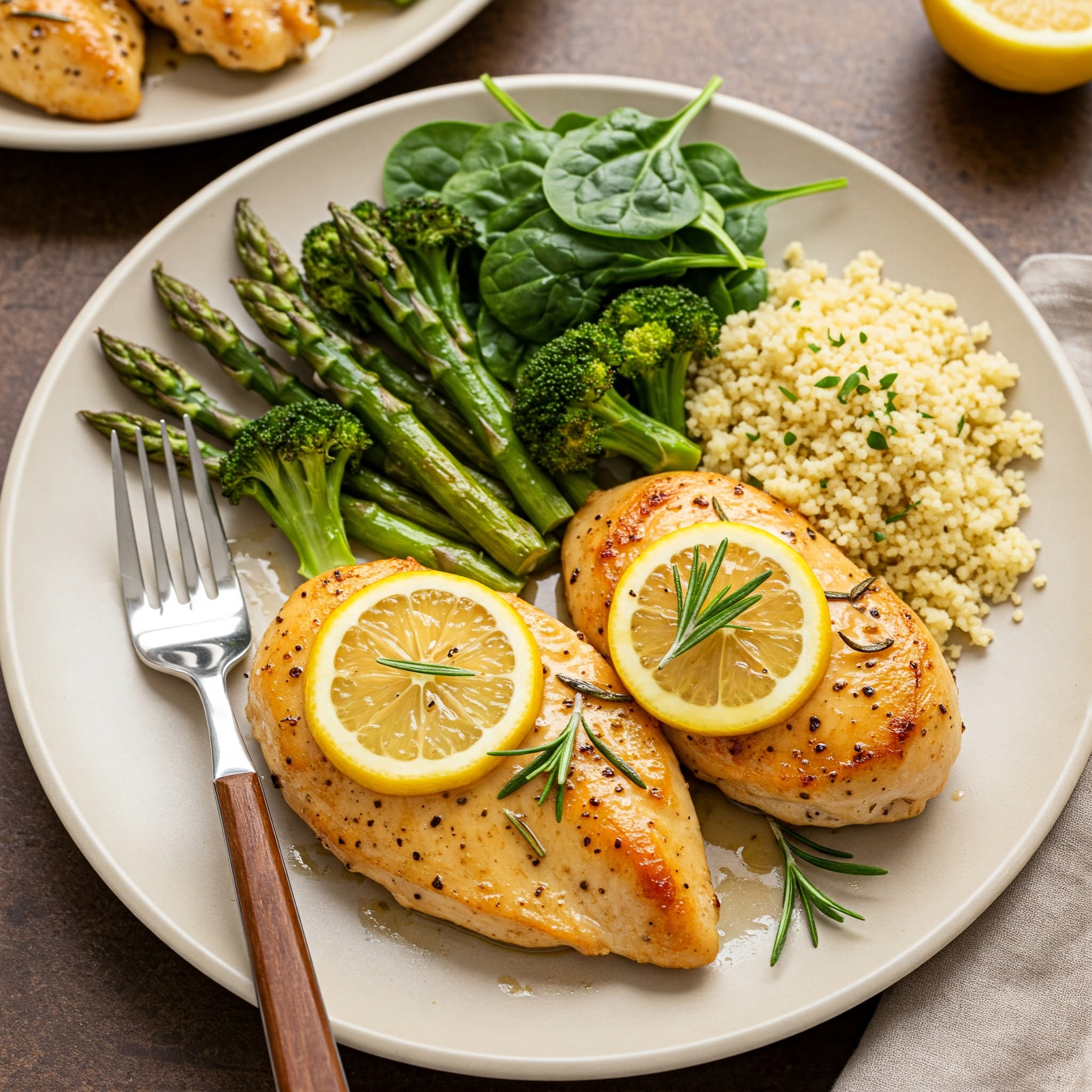 Easy Rosemary & Lemon Butter Chicken Recipe