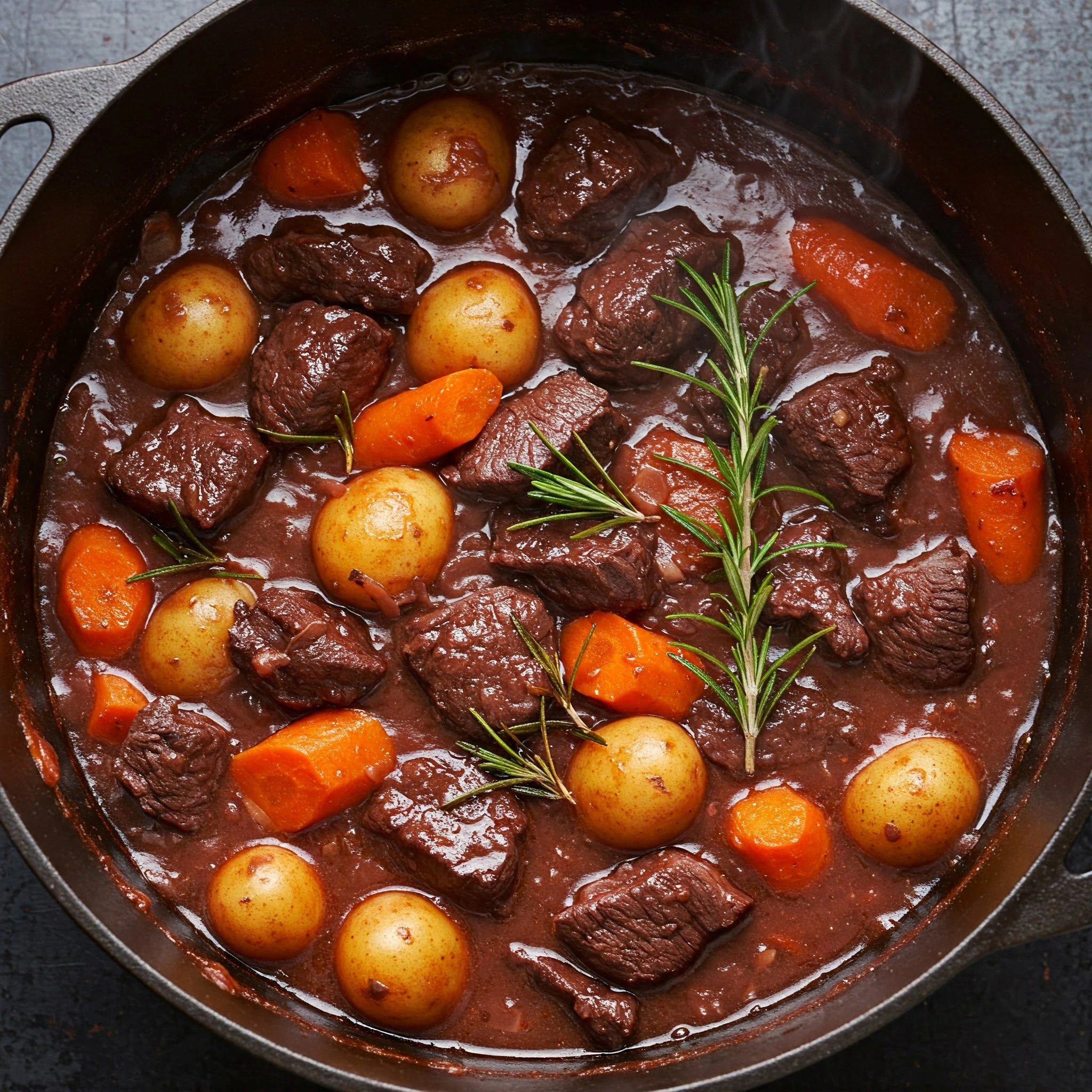 Juniper Red Wine Venison Stew