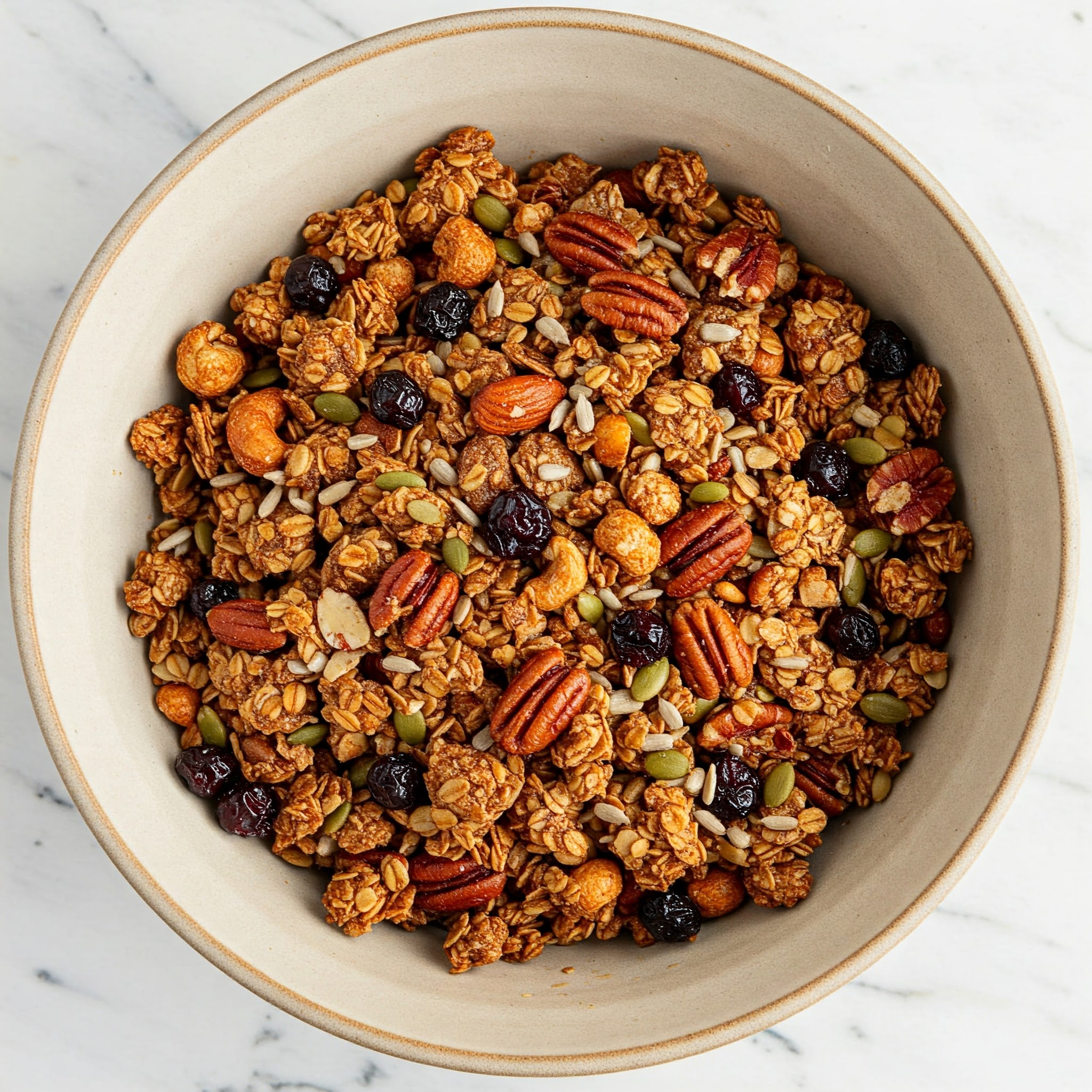 Dried Blueberry Granola Snack Mix